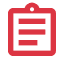 red assignment icon
