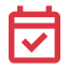 calendar with check icon